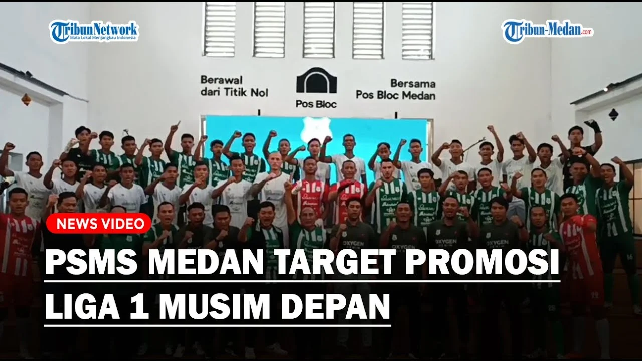PSMS Medan Siap Tampil Gemilang di SUSU, Tiket Laris dan Target Promosi Liga 1 pada HUT ke-76
