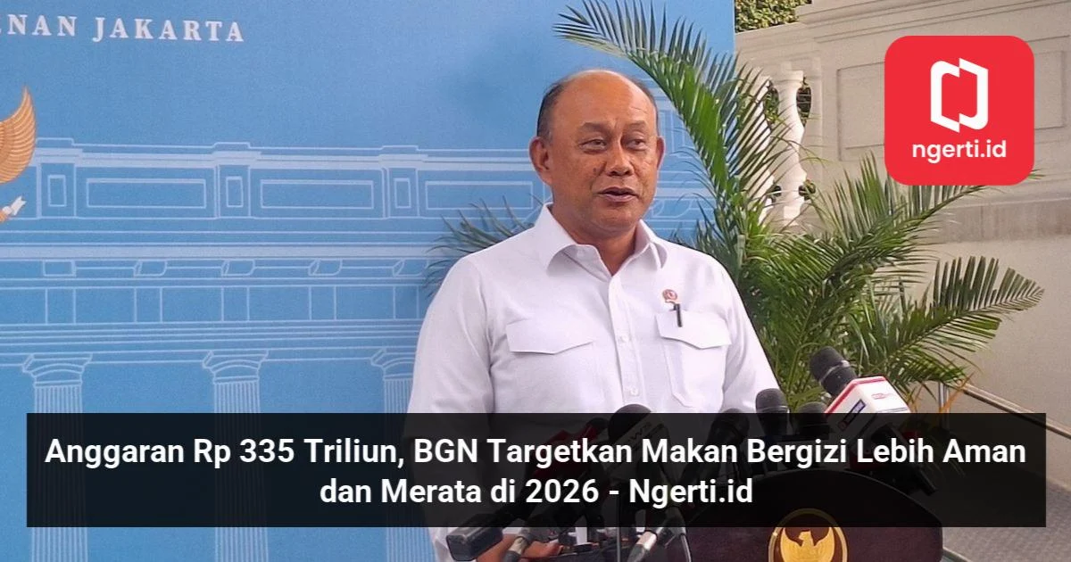 Purbaya Desak BGN Perketat Penggunaan Anggaran Rp 335 Triliun di Program MBG