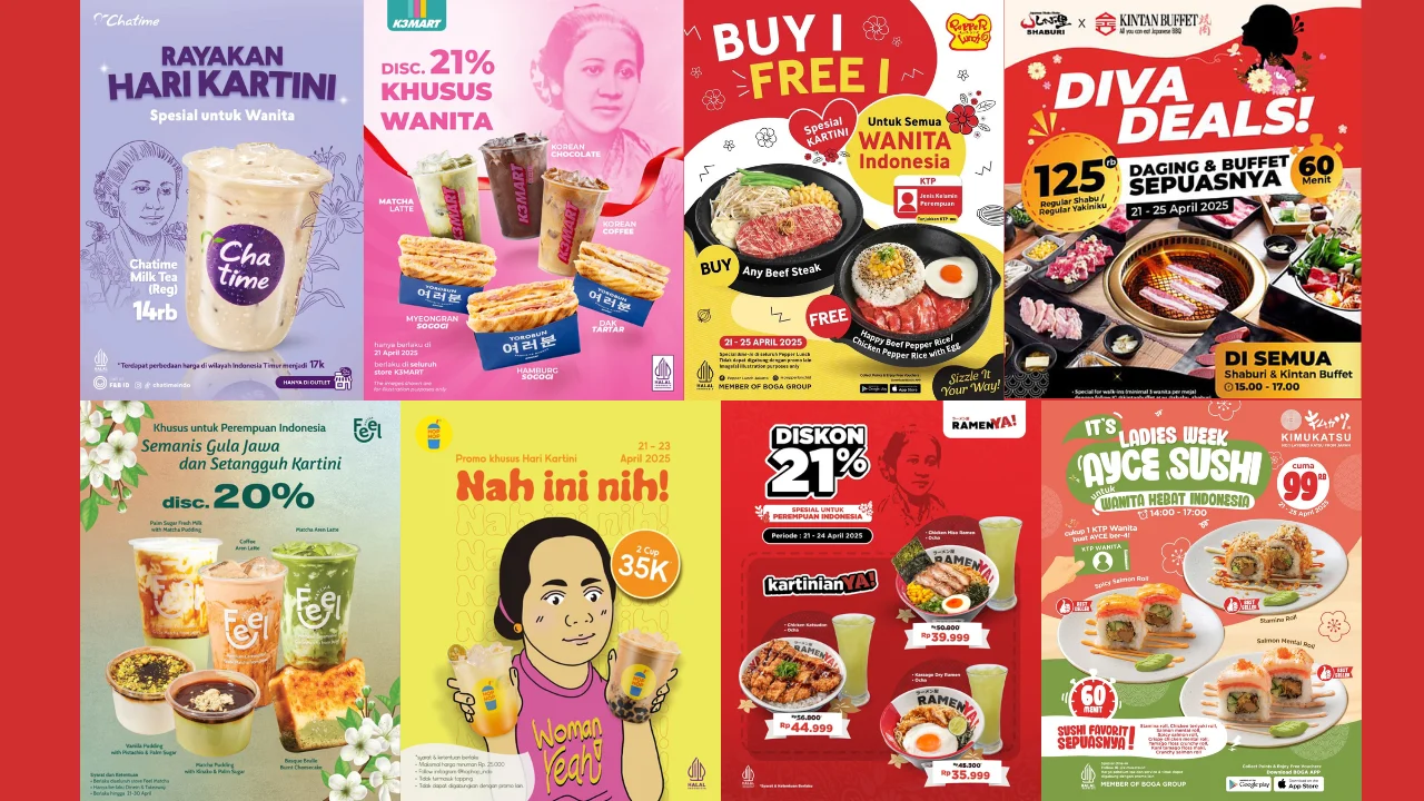 Ragam Promo Kartini 2026: Diskon, Gratis, dan Buy‑1‑Get‑1 di Seluruh Indonesia