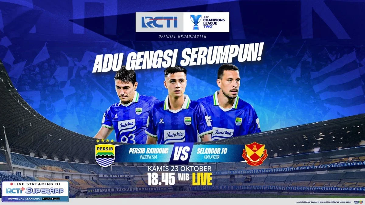 RCTI Live Siapkan Streaming Langsung Pertandingan Sepak Bola Bergengsi, Dari AFC Champions Hingga Piala AFF U-17