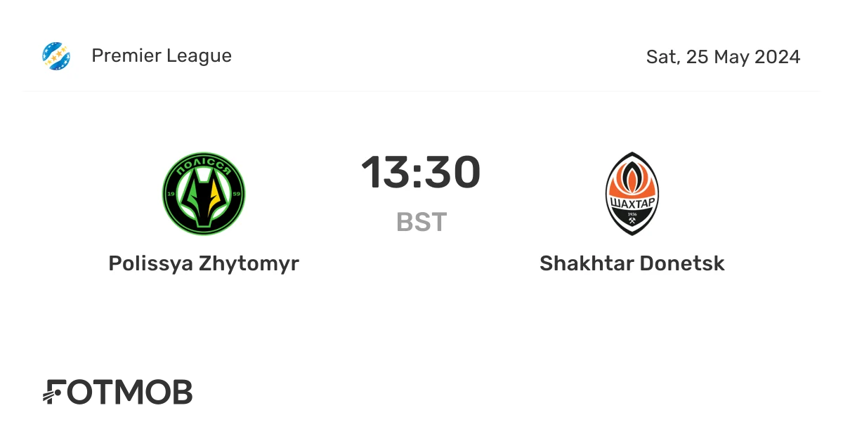 Shakhtar vs Polissya Zhytomyr: Drama Menegangkan di Liga Ukraina