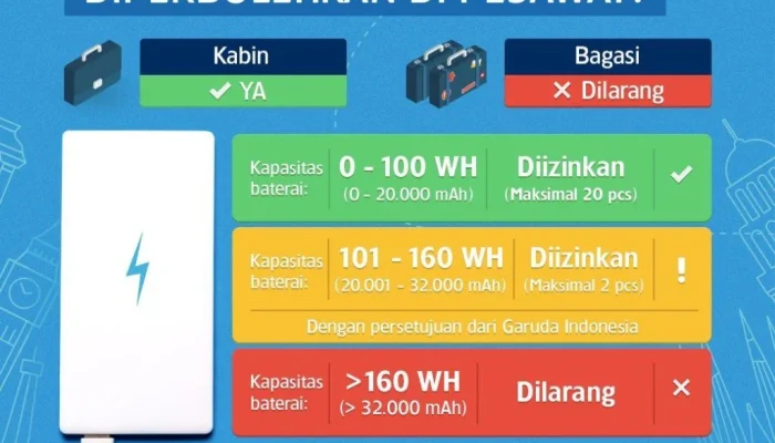 Terungkap! Aturan Power Bank Baru untuk Penerbangan ke Jepang yang Wajib Kamu Tahu