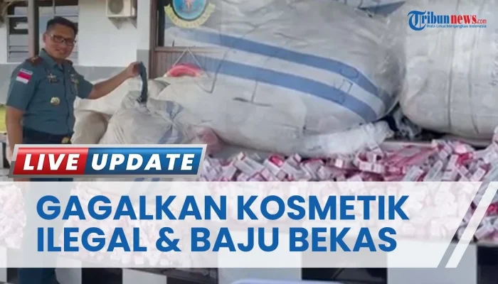 TNI AL Gagalkan Penyimpangan 1.832 kosmetik ilegal Malaysia di Nunukan, Disamarkan dalam Sembako