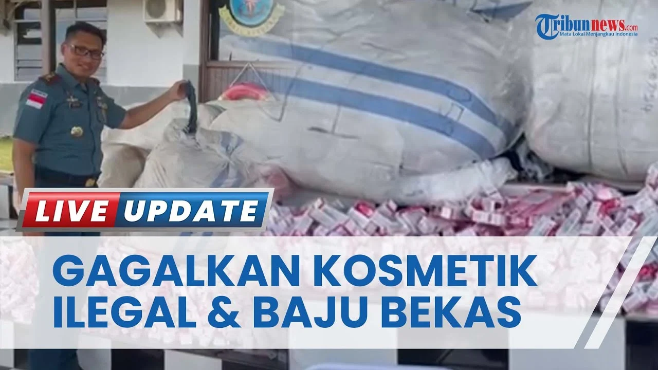 TNI AL Gagalkan Penyimpangan 1.832 kosmetik ilegal Malaysia di Nunukan, Disamarkan dalam Sembako