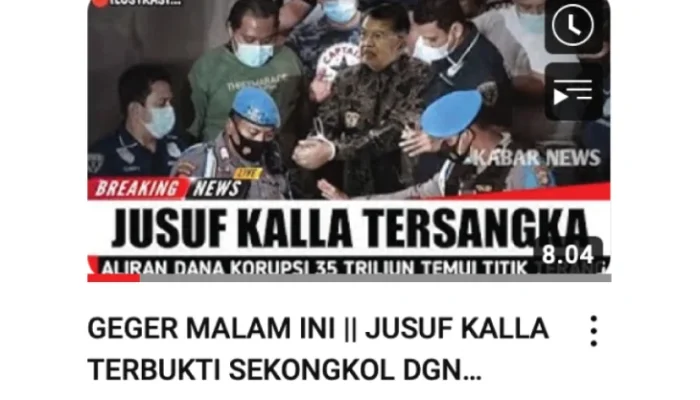 Video Hoaks Jusuf Kalla Bikin Polemik: PGI Ungkap Potongan yang Menyesatkan
