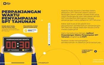 13,06 Juta SPT Tahunan Tercatat, Batas WP Badan Diperpanjang hingga 31 Mei 2026