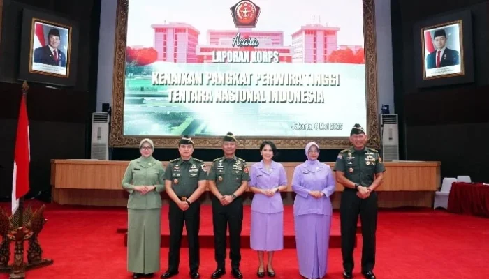 32 Perwira Tinggi TNI Naik Pangkat, Ada Danjen Akademi Hingga Kapuspen