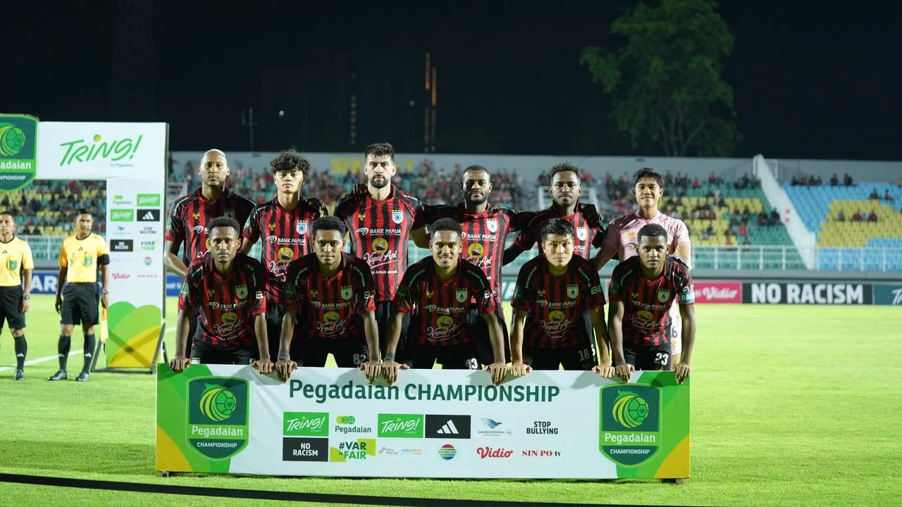 Adhyaksa FC Raih Promosi ke Super League Usai Kalahkan Persipura Jayapura