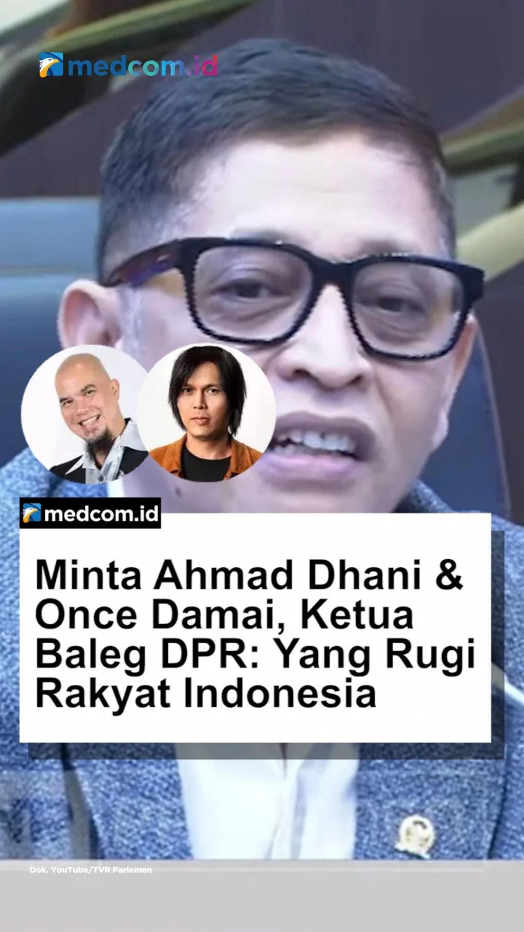 Ahmad Dhani: Indonesia Rugi Jika Tidak Punya Presiden Seperti Saya
