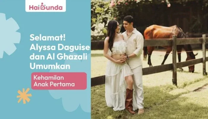 Alyssa Daguise Melahirkan Anak Pertama, Al Ghazali Resmi Jadi Ayah