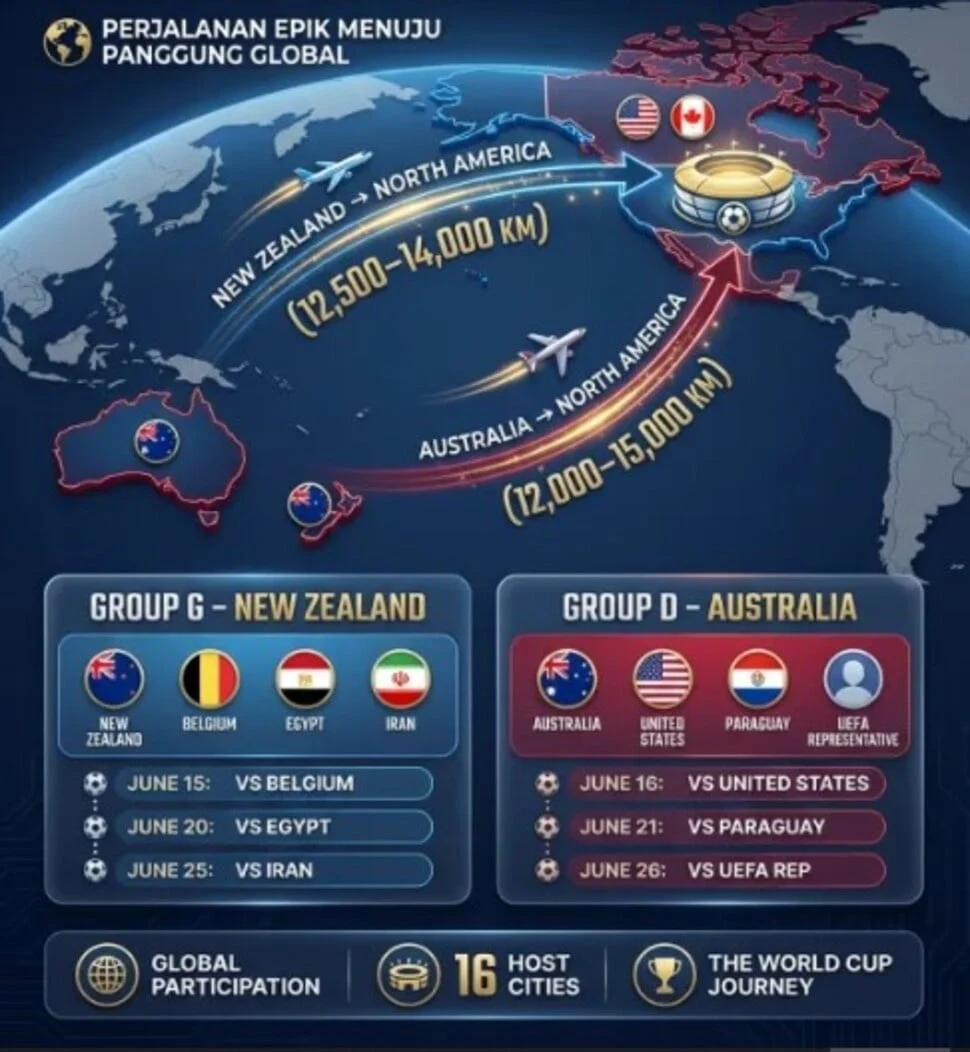 Amerika Serikat di Piala Dunia 2026: Dari Sejarah Hingga Tantangan Baru