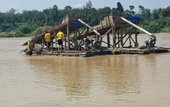 Arinal Djunaidi Gencarkan Operasi Deras Lawan PETI di Barito Timur, Ratusan Ton Emas Tersita
