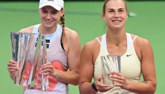Aryna Sabalenka Pimpin Peringkat WTA, Tantangan dari Elena Rybakina dan Karirnya di Dunia Tenis