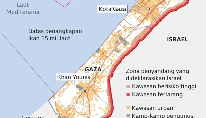 AS Tutup Pusat Misi di Gaza, Langkah Strategis di Tengah Ketegangan Timur Tengah
