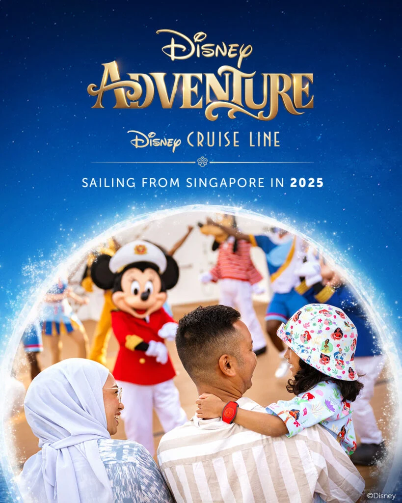 Ashanty dan Keluarga Menghabiskan Waktu di Disney Cruise Singapore