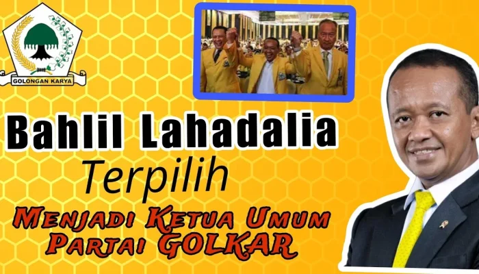 Bahlil Lahadalia Resmi Jadi Ketum Partai Golkar, Membawa Angin Segar Bagi Regenerasi Kepemimpinan Muda