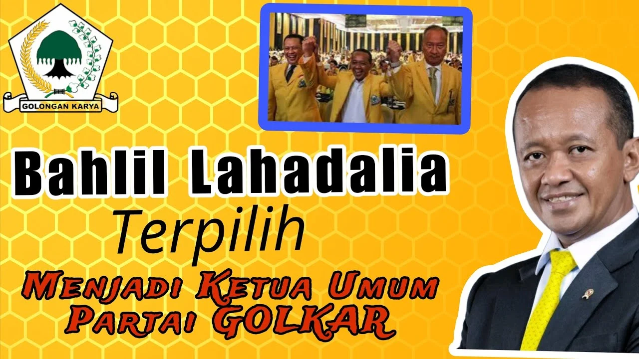 Bahlil Lahadalia Resmi Jadi Ketum Partai Golkar, Membawa Angin Segar Bagi Regenerasi Kepemimpinan Muda