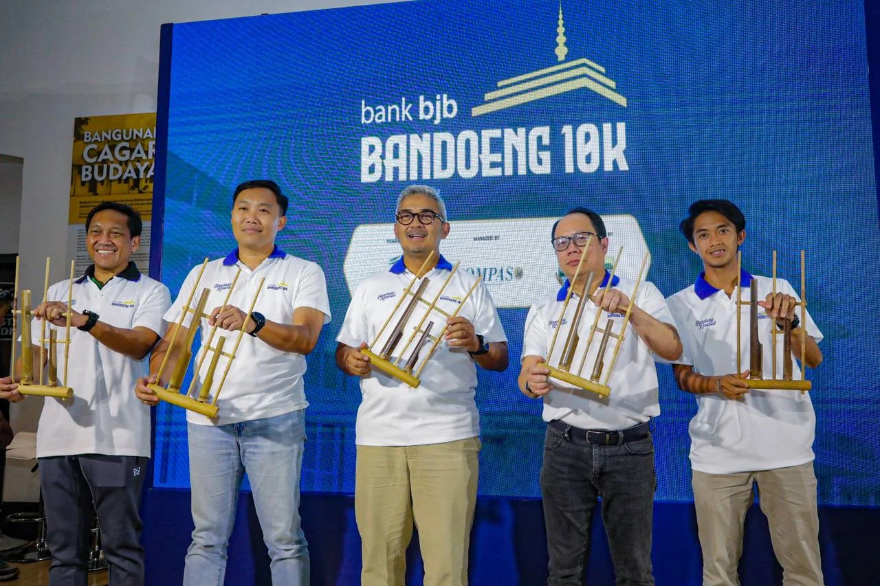 Bank BJB Dukung Bandoeng 10K, Mendorong Pariwisata dan Ekonomi Lokal