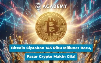 Bitcoin Melambung Tinggi, 145 Ribu Orang Kaya Baru Muncul
