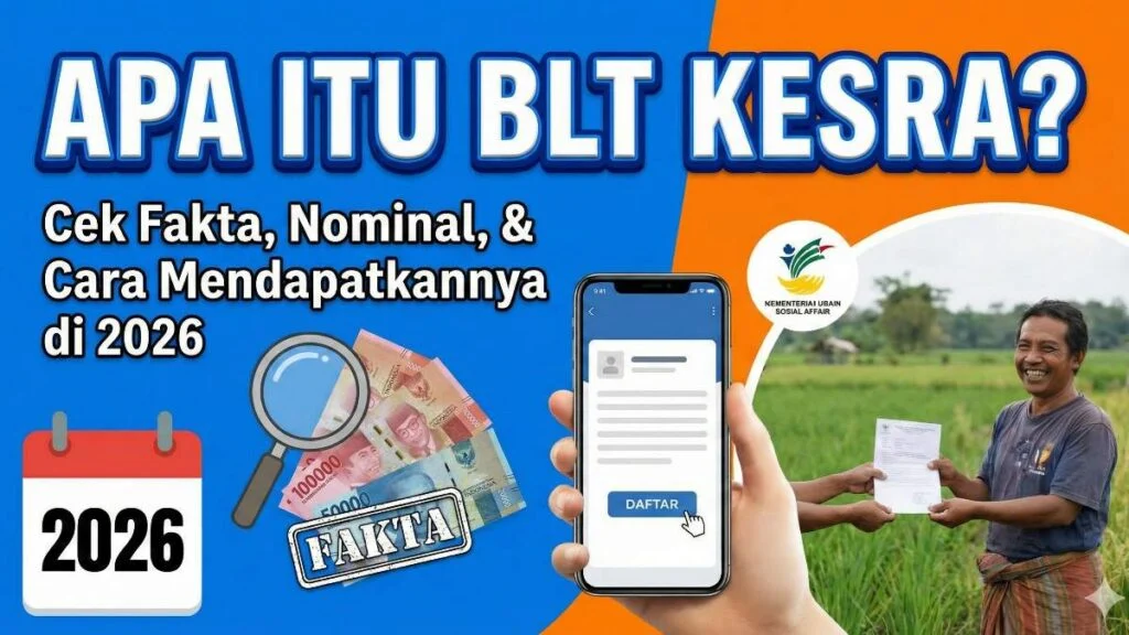 BLT Kesra Mei 2026: Syarat, Cara Cek, dan Penjelasan Lengkap