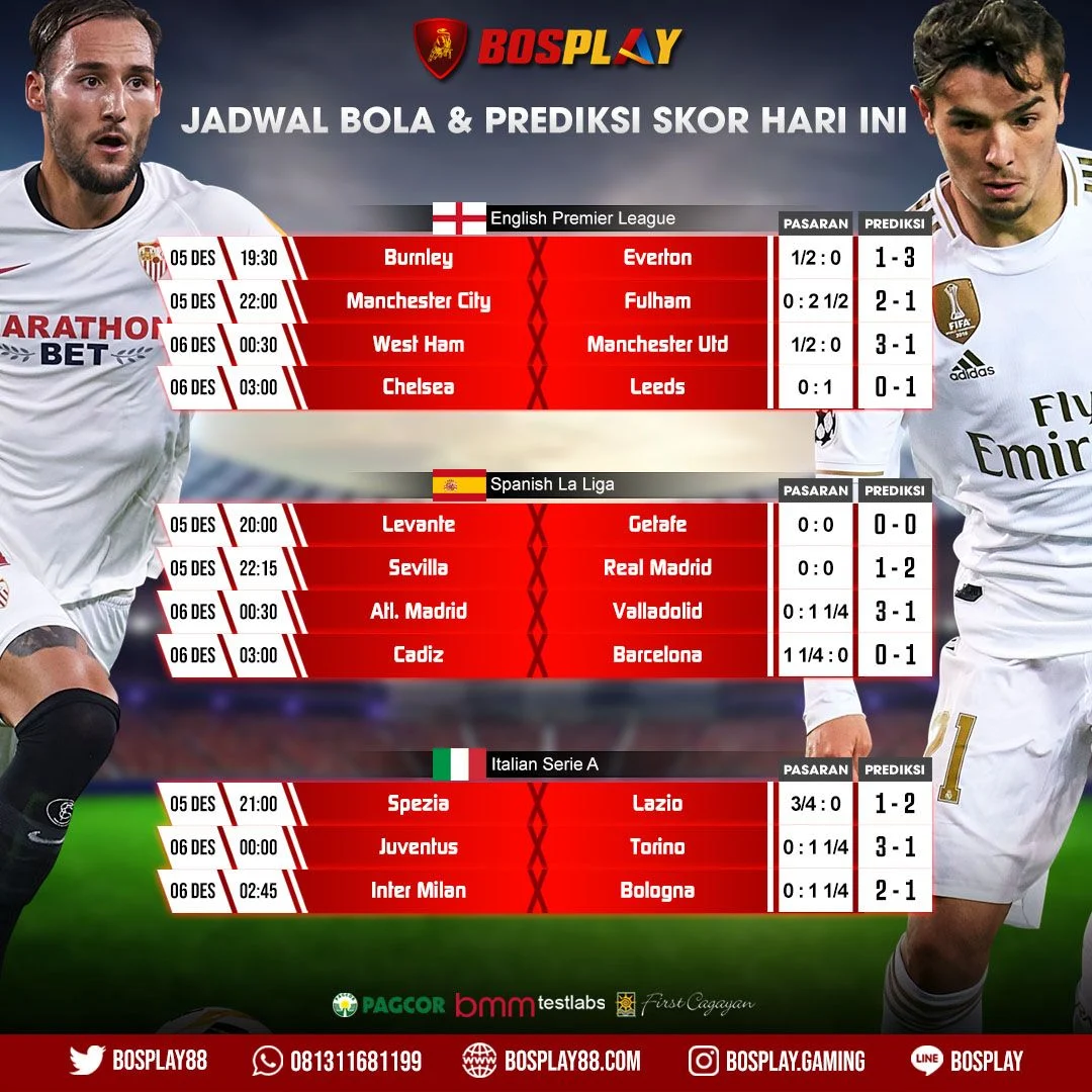 Bola Hari Ini: Jadwal Pertandingan dan Berita Terkini