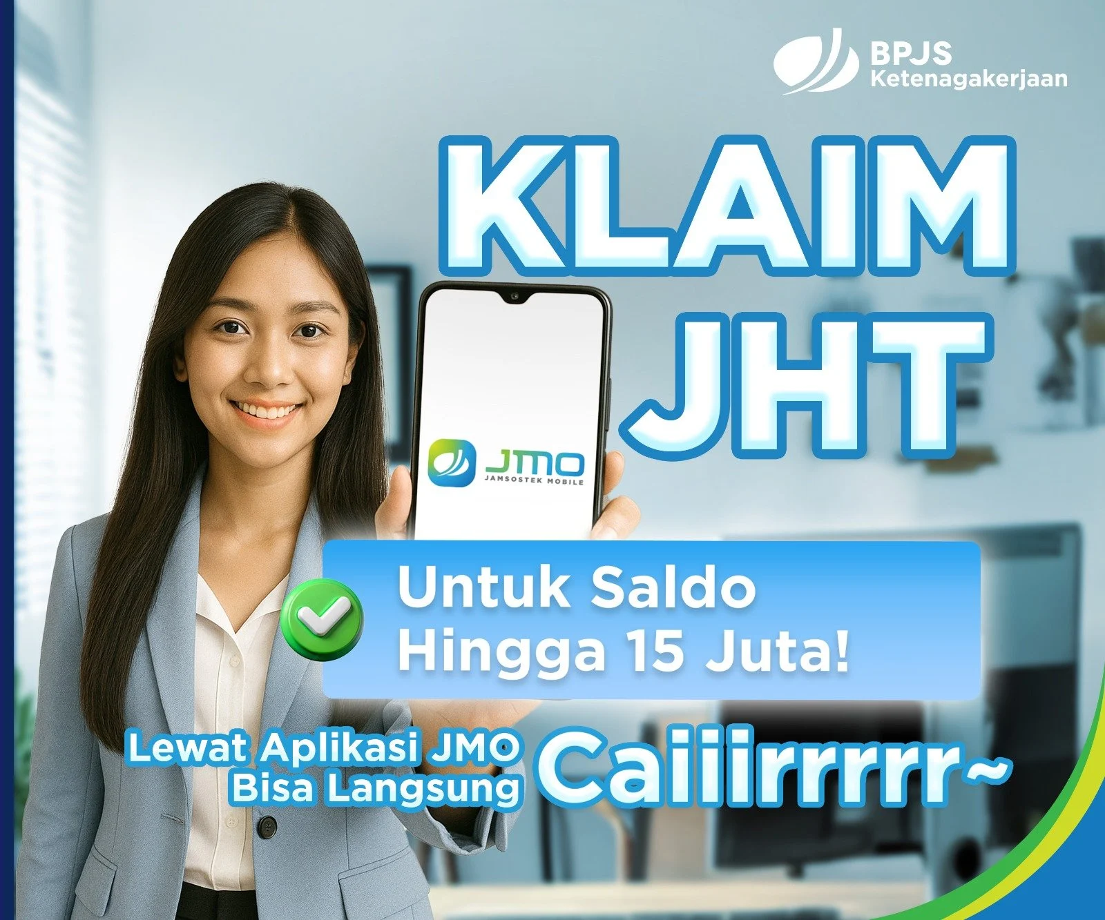 BPJS Ketenagakerjaan Hadirkan Kemudahan Klaim JHT hingga Rp15 Juta via Aplikasi JMO