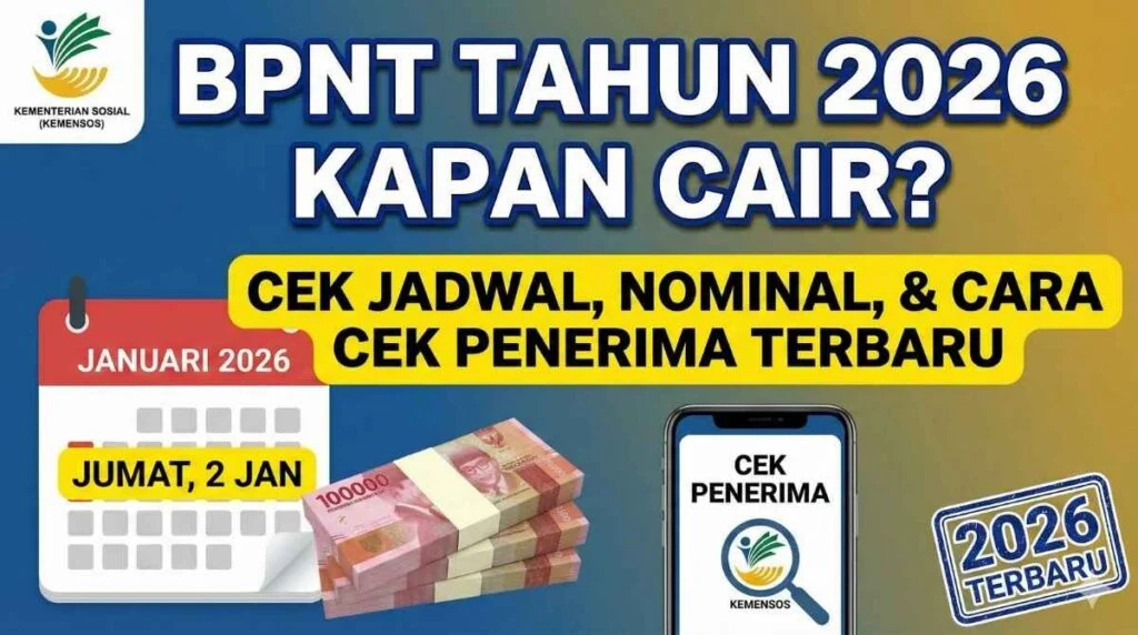 BPNT Tahap 2 2026: Jadwal Pencairan, Nominal Bantuan, dan Cara Pencairannya