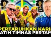 Brasil Siap Menghadapi Piala Dunia 2026 dengan Pelatih Baru Carlo Ancelotti