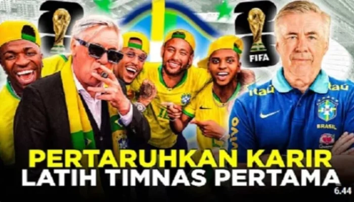 Brasil Siap Menghadapi Piala Dunia 2026 dengan Pelatih Baru Carlo Ancelotti