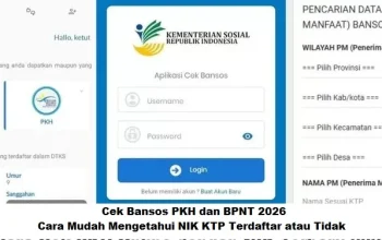 Cara Cek Bansos PKH dan BPNT 2026 dengan NIK KTP, Apakah Nama Anda Terdaftar?