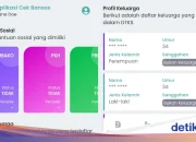 Cara Cek Desil Kemensos dan Bansos Lainnya dengan NIK KTP
