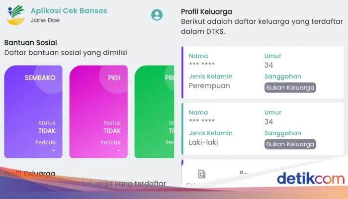 Cara Cek Desil Kemensos dan Bansos Lainnya dengan NIK KTP