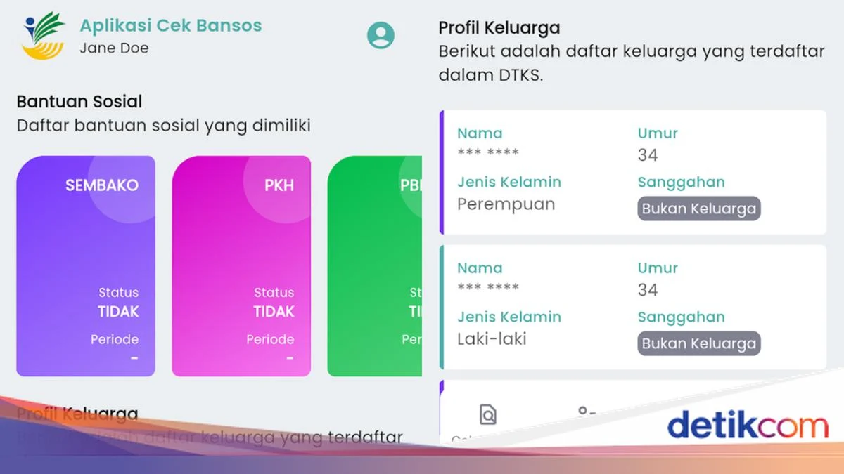 Cara Cek Desil Kemensos dan Bansos Lainnya dengan NIK KTP