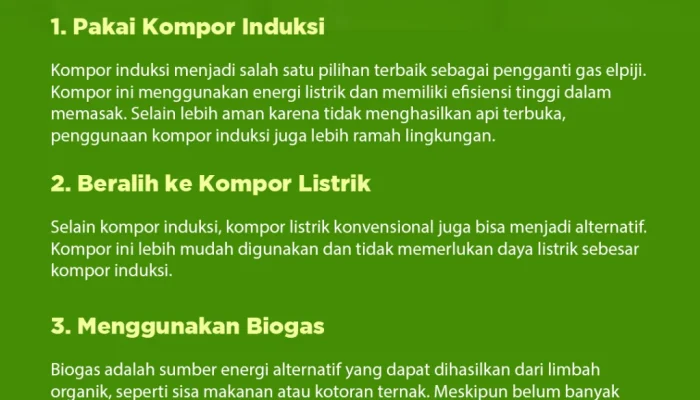 CNG, Alternatif LPG 3 Kg yang Lebih Ramah Lingkungan dan Murah