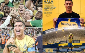 Cristiano Ronaldo Raih Gelar Liga Arab Saudi Pertamanya dengan Al Nassr