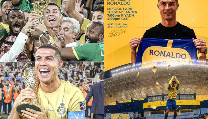 Cristiano Ronaldo Raih Gelar Perdana di Liga Arab Saudi Bersama Al Nassr