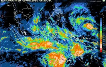 Cuaca Ekstrem Mengancam Indonesia: Siklon Tropis, Hujan Lebat, dan Panas Terik 7 Mei 2026
