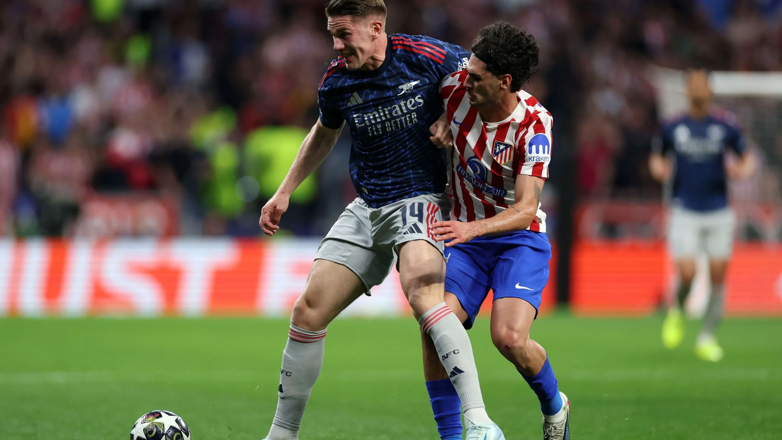 Declan Rice Terancam Sanksi UEFA Setelah Kritik Wasit di Laga Champions Arsenal vs Atletico Madrid