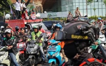 Demo Hari Ini di Jakarta: Pengemudi Ojek Online dan Mahasiswa Turun ke Jalan