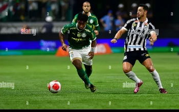 Derby Lincah di Allianz Arena: Palmeiras vs Santos Berujung Imbang 1-1, Gap Poin Terus Membesar