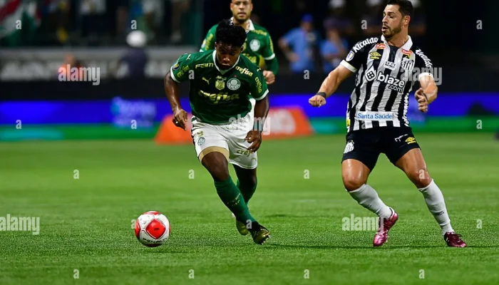 Derby Lincah di Allianz Arena: Palmeiras vs Santos Berujung Imbang 1-1, Gap Poin Terus Membesar
