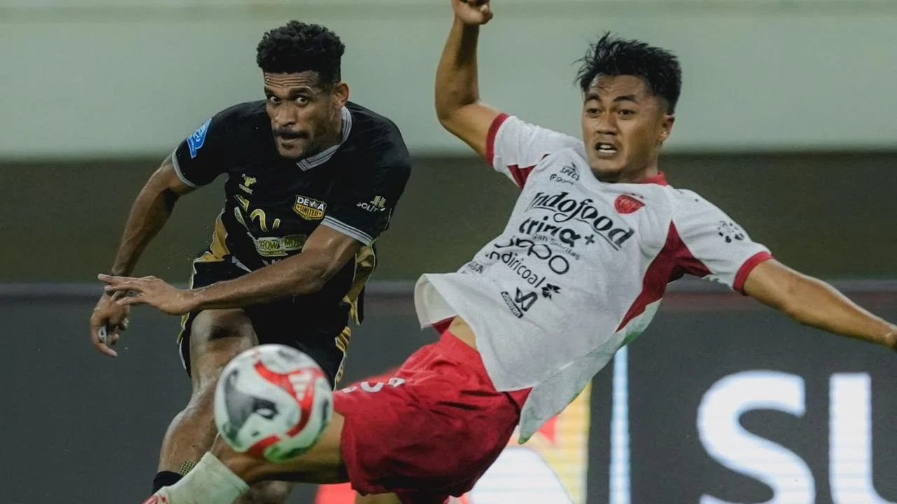 Dewa United vs Bali United: Serdadu Tridatu Pupus Harapan Banten Warriors