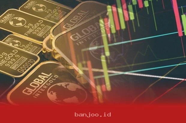 Dollar Menguat, Harga Emas Anjlok