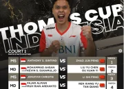 Drama Perempat Final Thomas Cup 2026: China dan Malaysia Duel Sengit, Sementara Indonesia dan Jepang Tampil Gemilang di Uber Cup