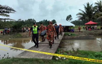 Dua Beradik Lemas di Sungai Beril: Mayat Abang Ditemukan