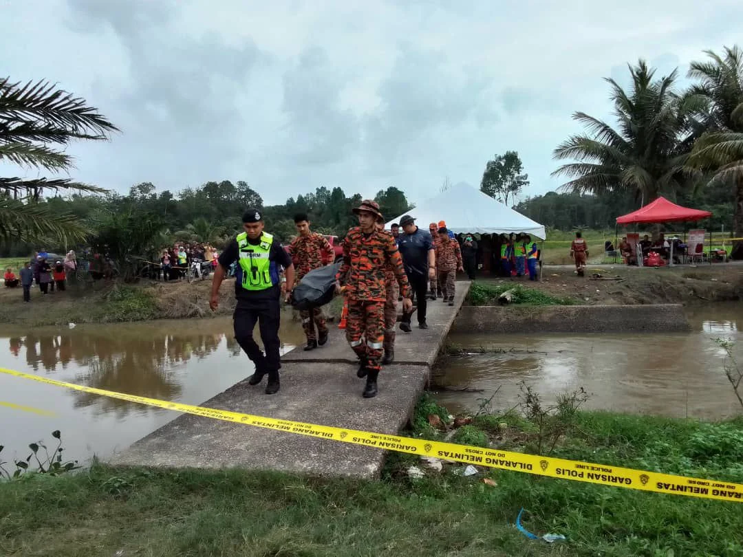 Dua Beradik Lemas di Sungai Beril: Mayat Abang Ditemukan