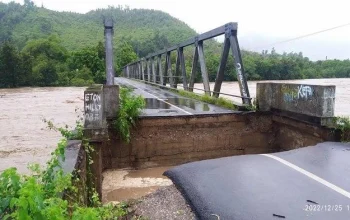 Dua Jembatan di Kupang Rusak Parah, Amfoang Terisolir: Wakil Presiden Gibran Turun Langsung