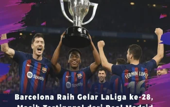 El Clasico: Barcelona Raih Gelar Juara LaLiga Setelah Mengalahkan Real Madrid