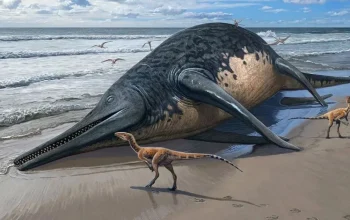 Fosil Raksasa 19 Meter: Nanaimoteuthis, Pemangsa Puncak Cretaceous yang Mengguncang Dunia Paleontologi