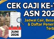 Gaji ke-13 PNS 2026 Cair Juni, Ini Besarannya